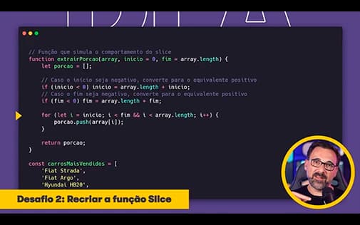 Desafio 2: Recriar a função Slice