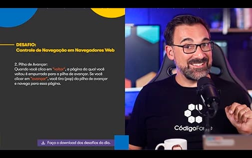 Desafio: Controle de Navegação em Navegadores Web